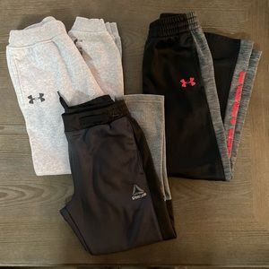 Boys Under Armour Sweat Pants Bundle